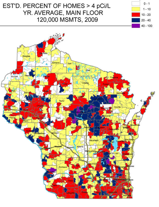 Radon Testing Sussex WI